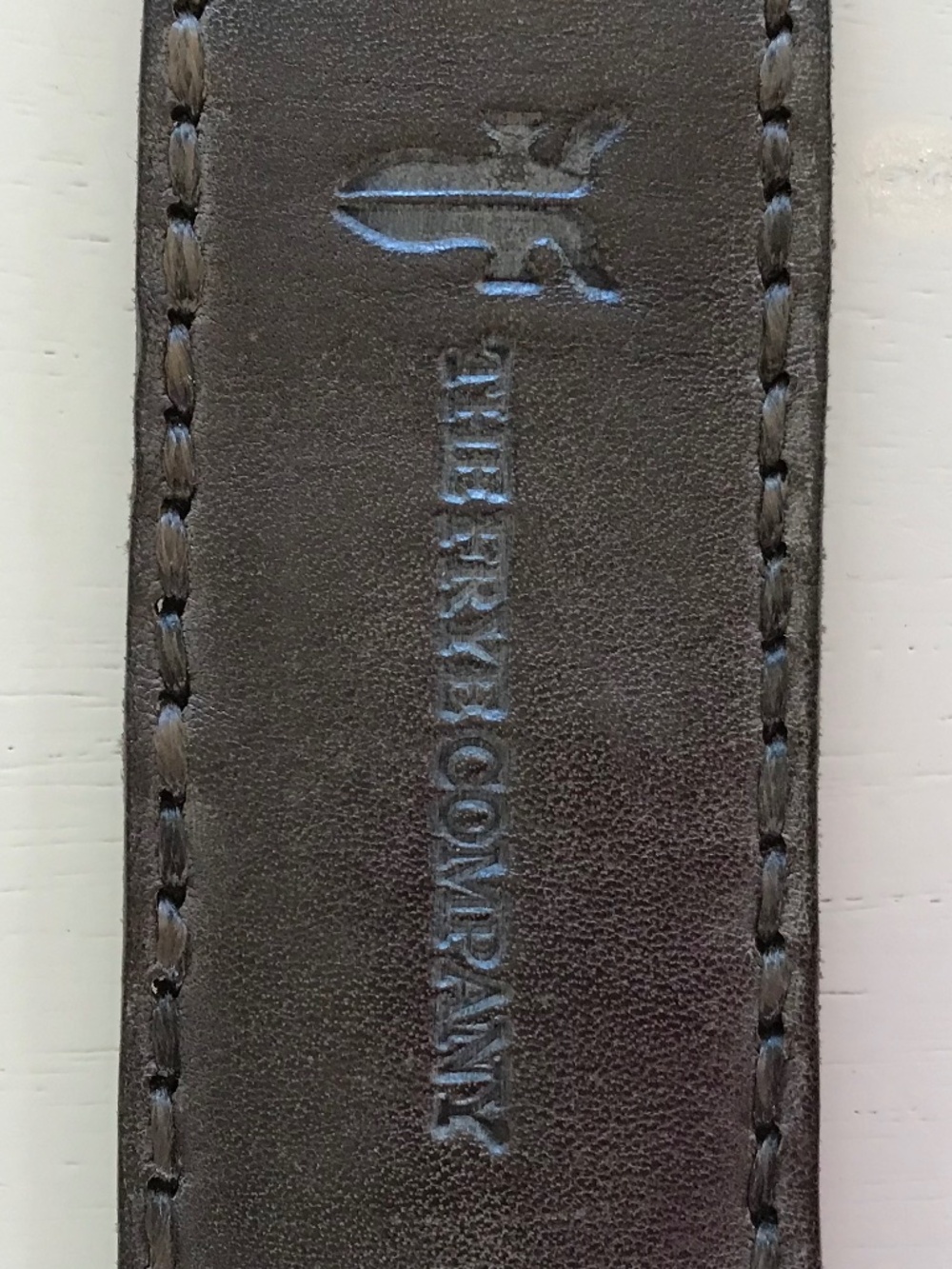 FRYE LEATHER STUDDED BOHO-WESTERN CHIC BELT - Picture 5 of 12